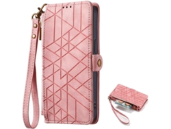 Funda Para Hmd Crest, Cartera Tipo Cartera De Pu Con Estampado Geométrico, Resistente A Los Golpes Y Con Cierre.