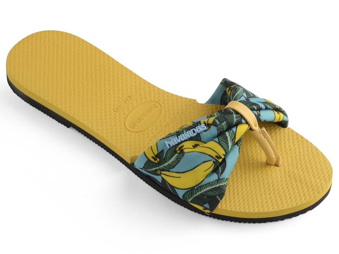 Sandalias de Mujer HAVAIANAS You Saint Tropez Gold Yellow 37/38 