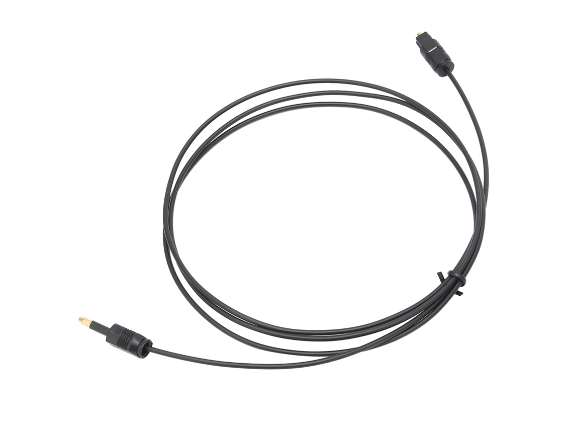 Cable de audio óptico (Toslink a 3,5 mm, 1,5 m)