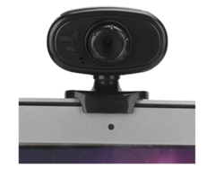 Cámara web con micrófono para computadoras de escritorio, cámara de video USB HD con micrófono para clases en streaming, negra, Bestvite