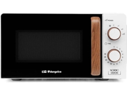 Microondas ORBEGOZO MI 2122 (20 L - Sin Grill- Blanco)