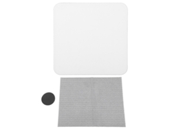 Felpudo De Baño De Tierra Diatomácea Absorbente Secado Rápido Antideslizante Blanco 30x30cm