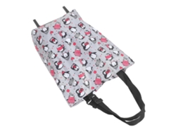 Carrito de la compra plegable con ruedas, ideal para transportar grandes cantidades de alimentos, con ruedas de deslizamiento suave y asa. GOKOCO