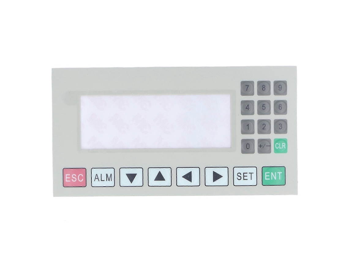 Teclado de membrana de plástico para interruptores de membrana MD204, ideal para equipos electrónicos domésticos. Everley891