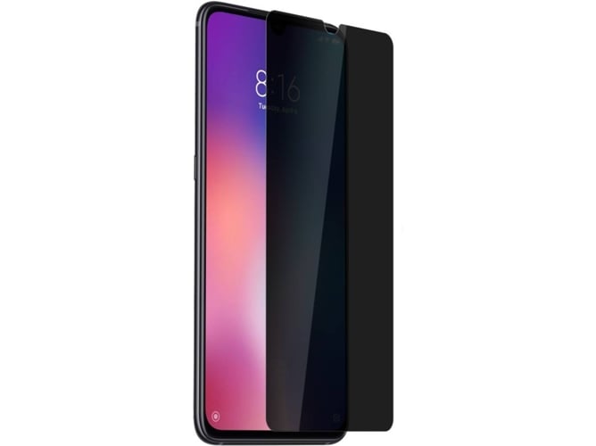 Protector de Cristal Templado AVIZAR Privacy Xiaomi Mi 9 Transparente Tintado