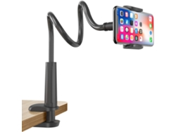 Soporte flexible para teléfono móvil (brazo largo, blanco)