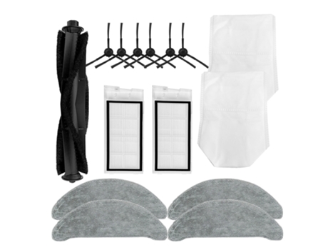 Bolsa de polvo de cepillo lateral, cepillo principal de trapo para fregona, piezas de barredora Xiaomi Roidmi Eve Plus, accesorios para aspiradoras