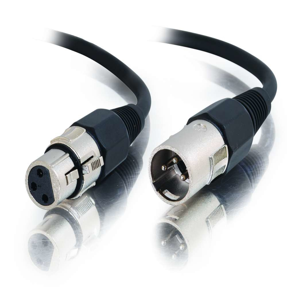 Cable de Audio C2G 0.5m Pro-Audio XLR Cable M/F 0.5m XLR (3-pin)
