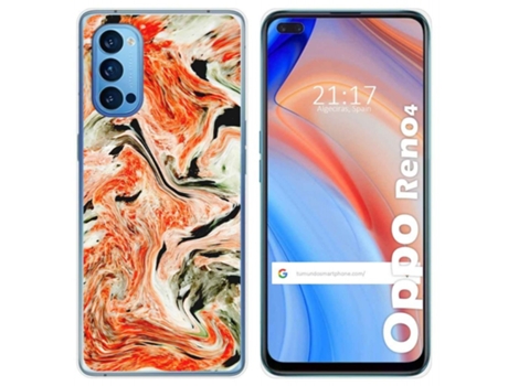 Carcasa Oppo Reno 4 5G TUMUNDOSMARTPHONE Dibujos Multicolor