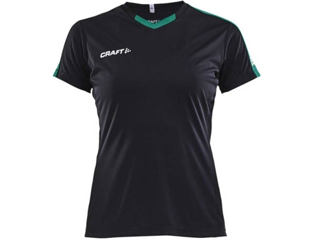 Camiseta de Mujer para Fútbol CRAFT Progress Contrast Verde (S)