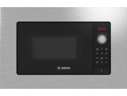 Microondas Integrable BOSCH BEL623MS3 (20 L - Con grill - Inox)