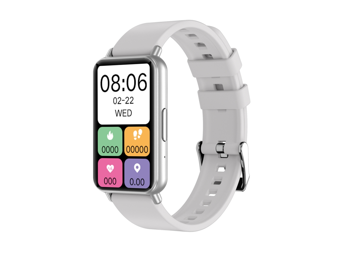 (plata) Pulsera Inteligente 1.47 Pulgadas Frecuencia Cardíaca Oxígeno Sangre Bluetooth Llamada Multifunción Deporte Pulsera