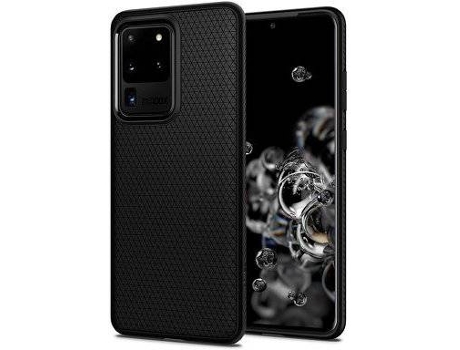Carcasa Samsung Galaxy S20 Ultra SPIGEN Liquid Air Do Negro