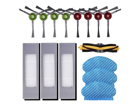 Accesorios de repuesto para Ecovacs Deebot OZMO 920 950 Yeedi 2, Robot aspirador híbrido, fregona con filtro Hepa, 15 piezas