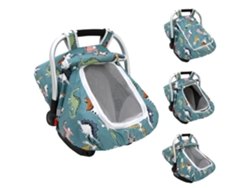 Funda para asiento de coche Eifson Baby, resistente al viento y a las patadas, para todas las estaciones (azul)