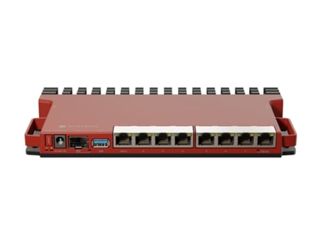 MIKROTIK L009UiGS-RM router 2.5 Gigabit Ethernet, Gigabit Ethernet Rojo