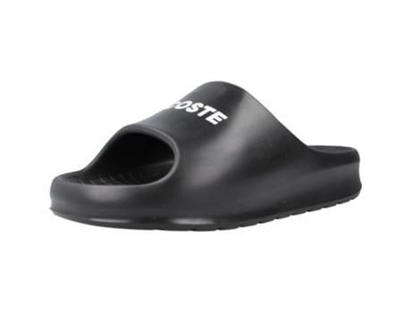 Zapatos de Mujer LACOSTE Serve Slide Synthetic Goma Negro (38)