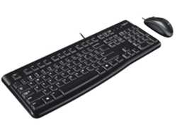 Teclado + Ratón Logitech Desktop MK120, US