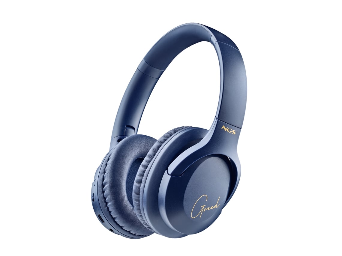 Auriculares Bluetooth NGS Artica Greed Blue Compatibles con
