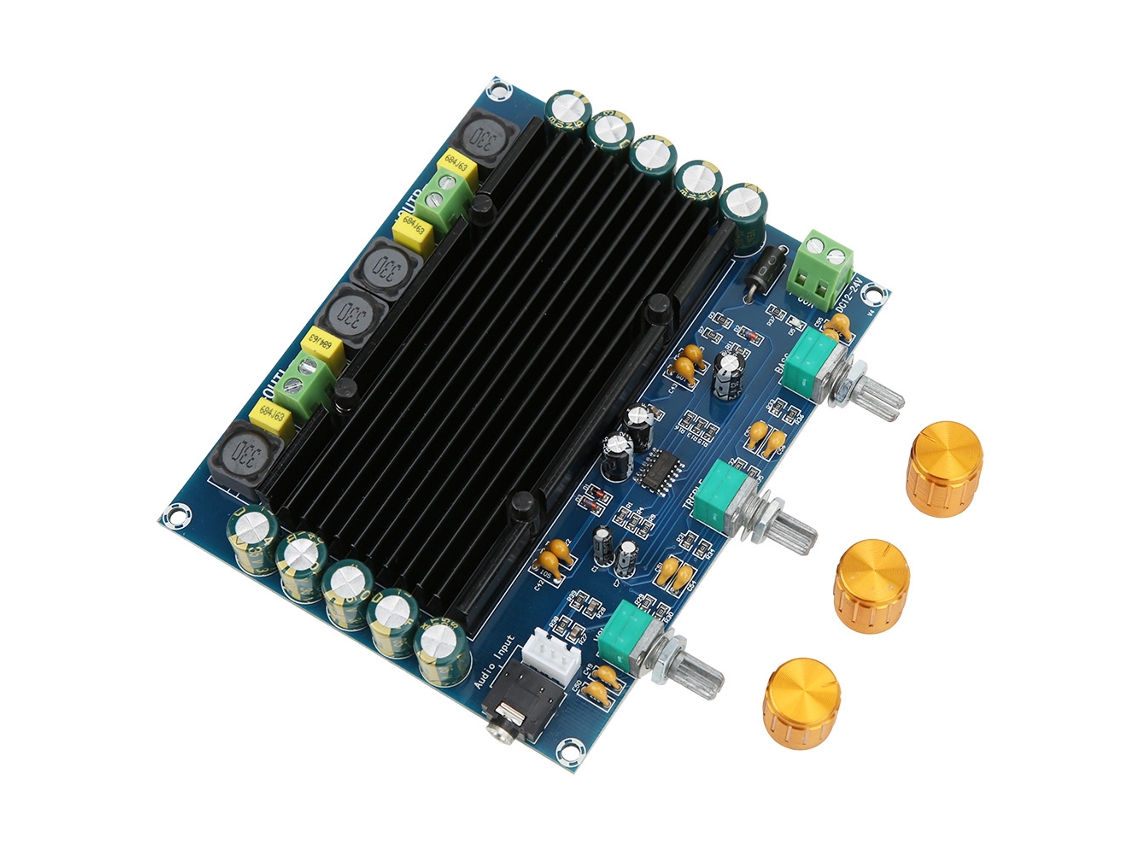 2026as-placa Amplificador Audio Digital 2.0 Canales 2x150w Con Tono Xh M549 Tpa311602