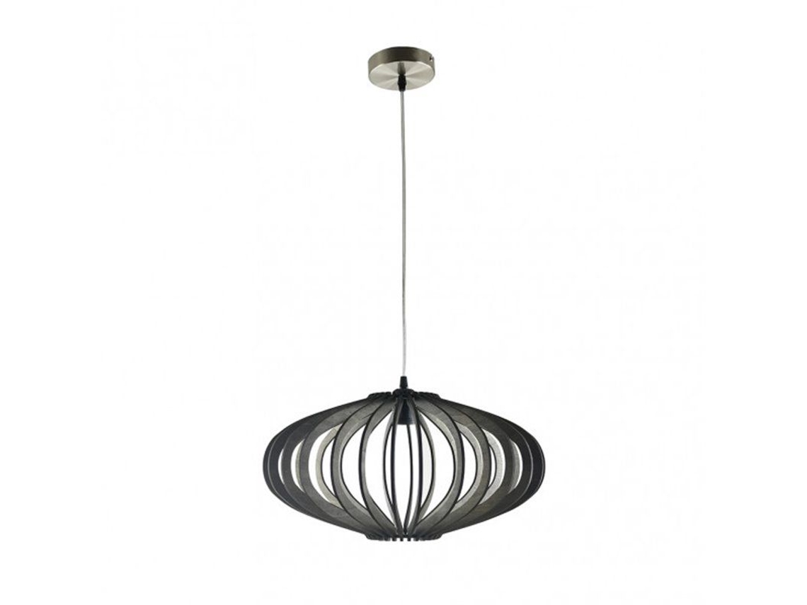 Fab 156194502 | Lámpara colgante Sapelli 1xe27 Madera Marrón Regx45x45 Cm Fabrilamp