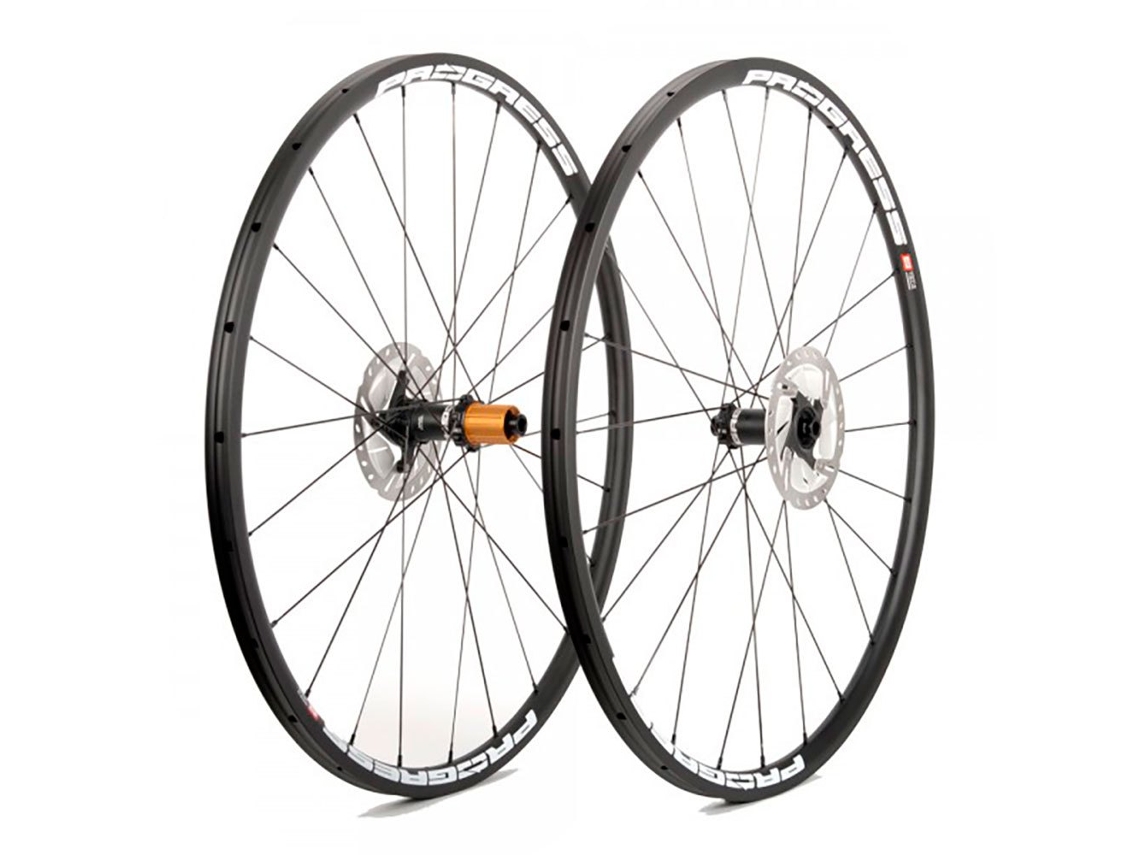 Par Rodas Gravel Phantom Cx Disc Tubular Preto 12 X 100 / 12 X 142 Mm / Campagnoloprogress