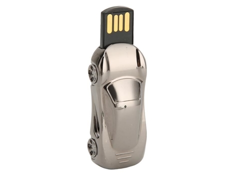 Unidad Flash USB para Automóvil HURRISE USB Flash Drive en Forma de Automóvil Deportivo Genial Plug And Play USB Flash Drive para Computadora 64Gb ...