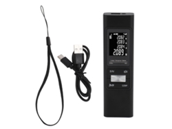 Cinta Métrica Láser Bilateral Digital Con Líneas Cruzadas, Nivel Electrónico, 500 Mah, Ip54