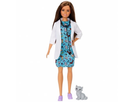 Muñeca fashion BARBIE veterinaria (3 anos)