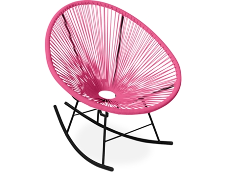Silla de Exterior Mecedora de Jardín New Acapulco Edition 90x74x76cm ACAPULCO STYLE