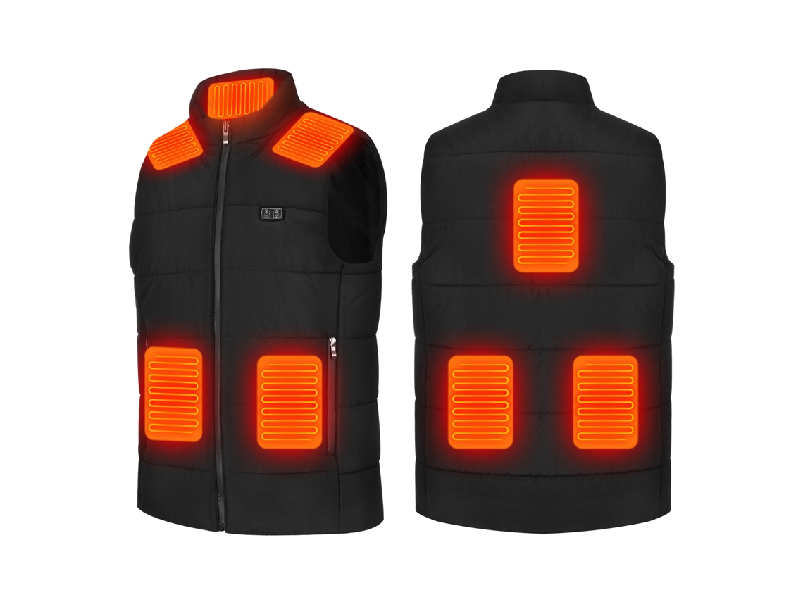 2026-chaleco Calentador Lavable Con Carga Usb, Chaqueta Térmica Eléctrica Con 3 Niveles De Temperatura, Invierno Al Aire Libre, Hombre/mujer