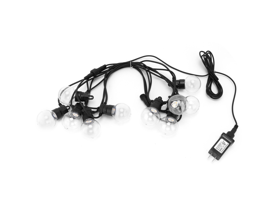 2026-cadenas De Luces Led Bombilla G50 5m Ip44 Lámpara Colgante Decoración Festiva Luz Cálida Exterior