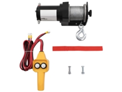 Cabrestante eléctrico de 12 V y 907 kg con control remoto con cable Dkd Home Decor