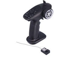 2026-transmisor Y Receptor Digital De Control Remoto 2.4ghz Para Coche Y Barco Rc 1/8 1/10 1/16 1/32 Negro