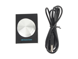 Perilla De Control De Volumen De Computadora Usb Ajuste De Volumen Silenciamiento Con Un Solo Botón