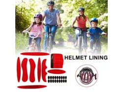 Forro Universal Para Capacete De Ciclismo E Motocicleta Xanes Cinza Ecológico Respirável Em Espuma Eva Moldada Por Prensagem A Frio E A Quente
