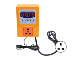 Regulador De Temperatura Digital Con Sensor, Termostato, Enchufe Uk, Ac110-240v, Naranja