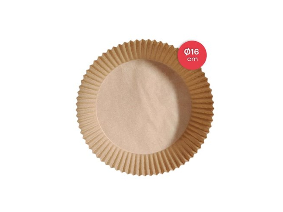 Papel Para Freidora De Aire Redondo Ø16cm (pack De 100 Unidades)