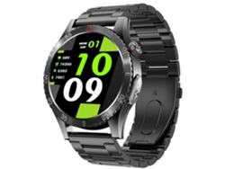 Reloj inteligente H9 con correa de acero de 1,43 pulgadas y ECG, compatible con llamadas Bluetooth y asistente de voz inteligente. Ly Ebike