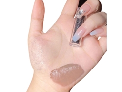Brocha De Doble Punta Para Sombras De Ojos Líquidas Con Textura Suave Para Una Fácil Aplicación, Ideal Para Maquillaje De Fiesta Y Cosplay.