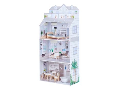 Casas de Muñecas OLIVIA'S LITTLE WORLD (Madera - Gris - 131,3 cm)