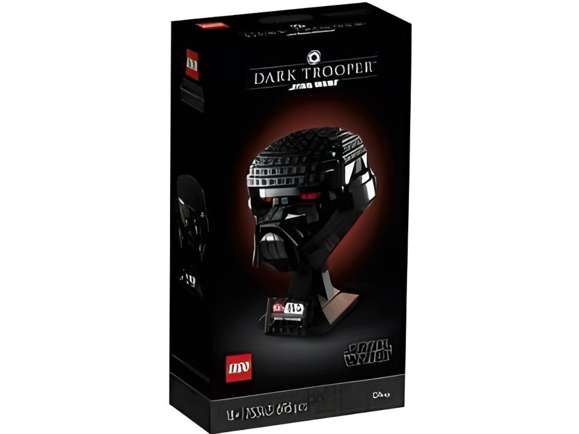 Star Wars 75343 El Casco Del Dark Trooper Juego De Construcción Lego