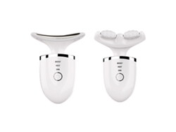 Aparato de Belleza ECELEN 3201 EMS luz de color equipo de masaje facial arrugas del cuello carga USB