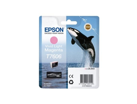 Cartucho de Tinta Original EPSON C13T76064N10 (Magenta - Magenta Claro - EPSON)