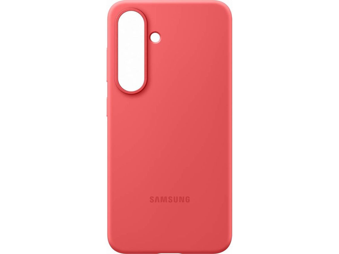 Funda SAMSUNG Galaxy S25 Silicona (Rojo)