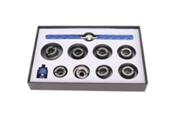 Kit para abrir cajas de relojes, tornillo de acero inoxidable, terrajas de puente de 6/8