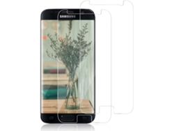 Conjunto de Protectores de Pantalla Dureza Antibolha Antiriscos para Samsung Galaxy S7 HONGWE. Vidrio Templado (2un)