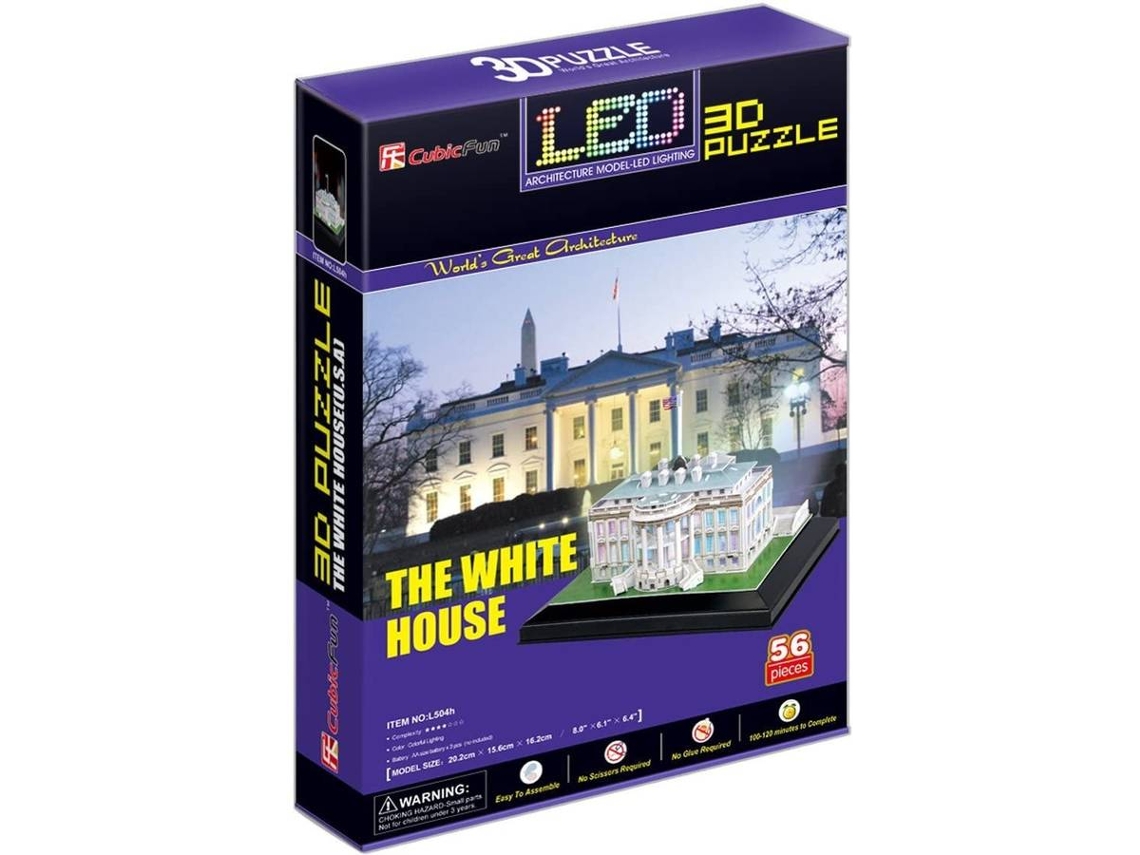 Puzzle 3D CUBICFUN Casa Blanca