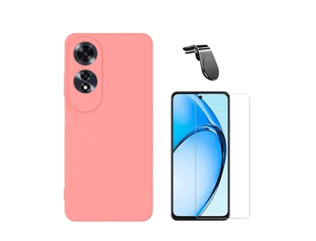 Funda Clearglass Safe Driving para Oppo Oppo A60 PHONECARE Rosa