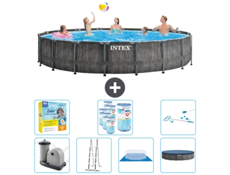 Piscina Tubular INTEX 26744GN-CB52 (24311 L - 549x122cm)